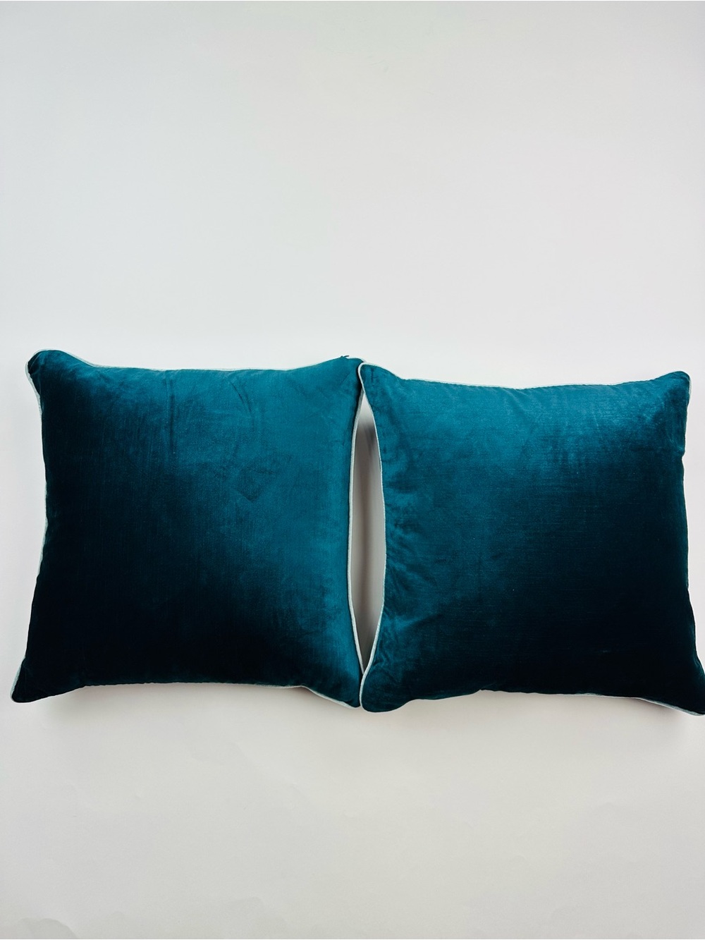 Anthropologie Adelina Velvet Accent Pillow with Feather Pillow Inserts - Picture 2 of 12